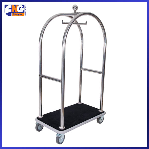تروللي حقائب عصفورة ستانلس ستيل Bellman Trolley