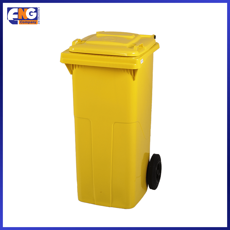 صندوق قمامة 120 لتر rubbish container - الصورة 4