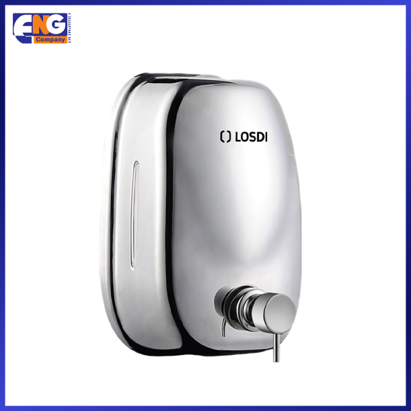 ديسبنسر صابون (صبانة) ستانلس لامع 1.7لتر Losdi Soap Dispenser