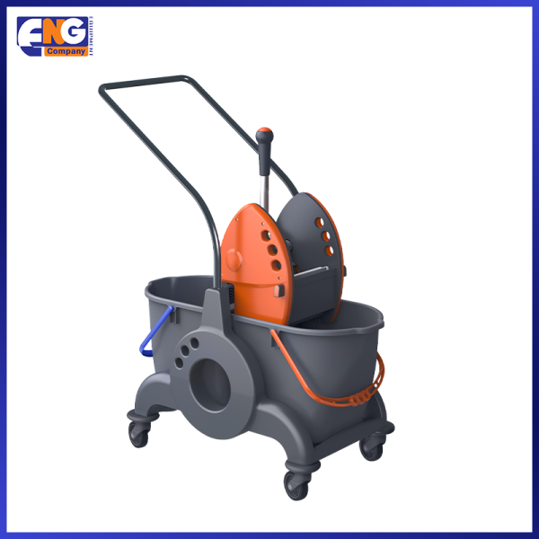 تروللي نظافة 2 عين Cleaning Trolley Giotto