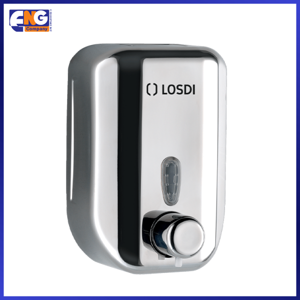 ديسبنسر صابون (صبانة) ستانلس لامع 700مل Losdi Soap Dispenser