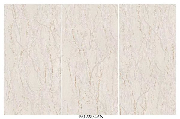 بلاط بورسلان بيج معرق لامع بنيان 60×120